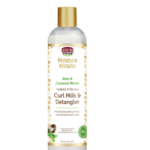 African Pride Moisture Miracle Aloe and Coconut Water Curl Milk and Detangler 12oz