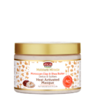 African Pride Moisture Miracle Moroccan Clay and Shea Butter Heat Activated Masque 12oz